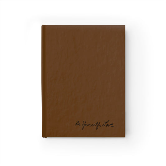 BYL The Sunflower Collection Journal - Ruled Line Brown