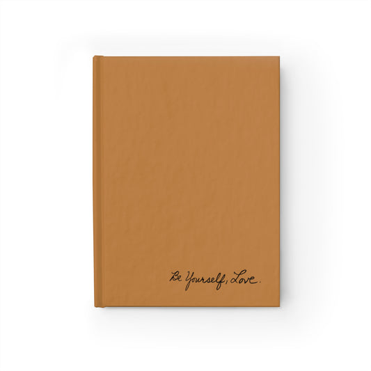 BYL The Sunflower Collection Journal - Ruled Line Light Brown