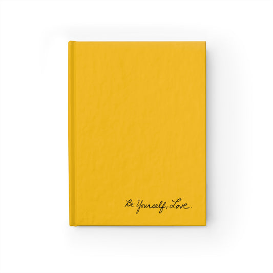 BYL The Sunflower Collection Journal - Ruled Line Yellow