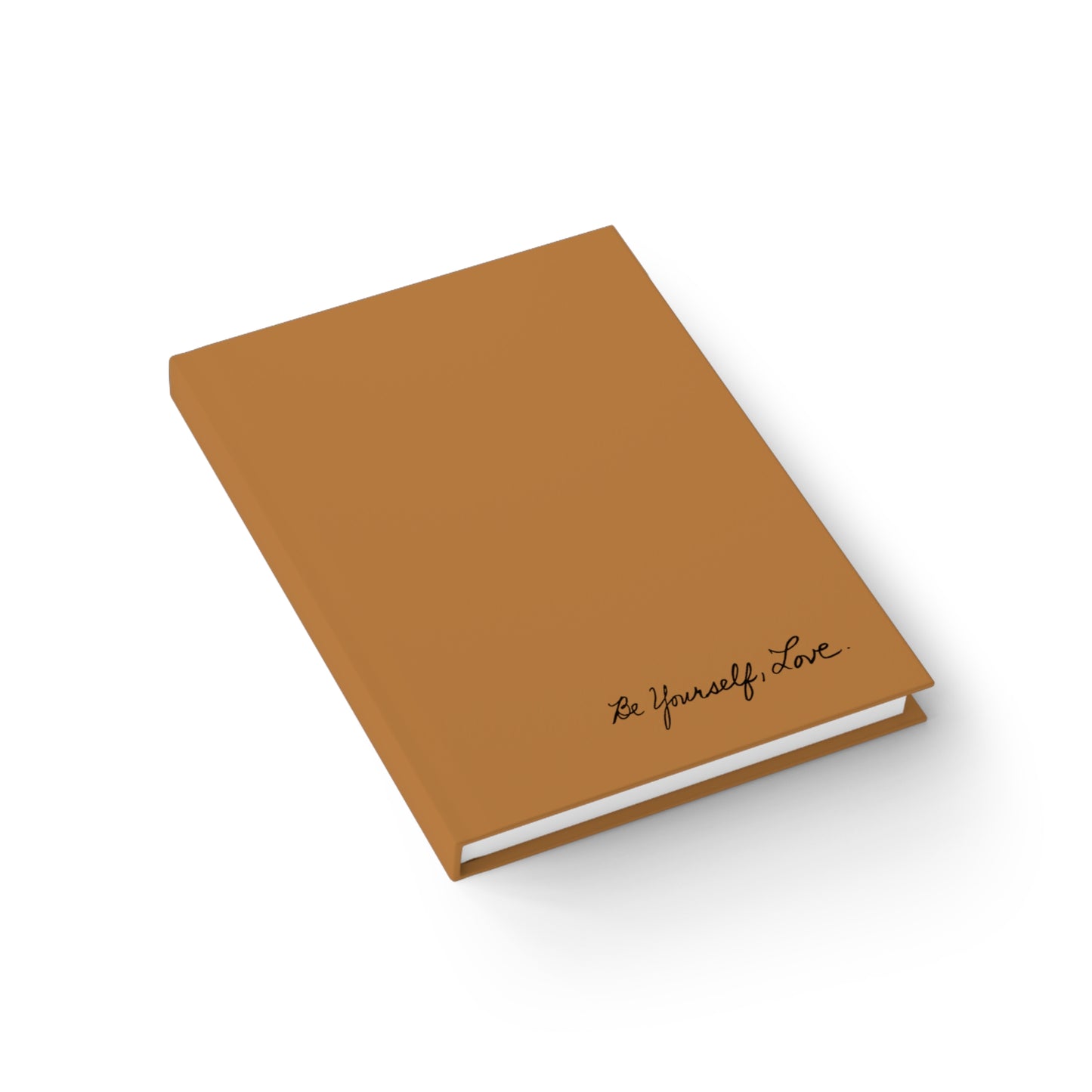 Be Yourself, Love. - The Sunflower Collection Journal - Ruled Line Light Brown