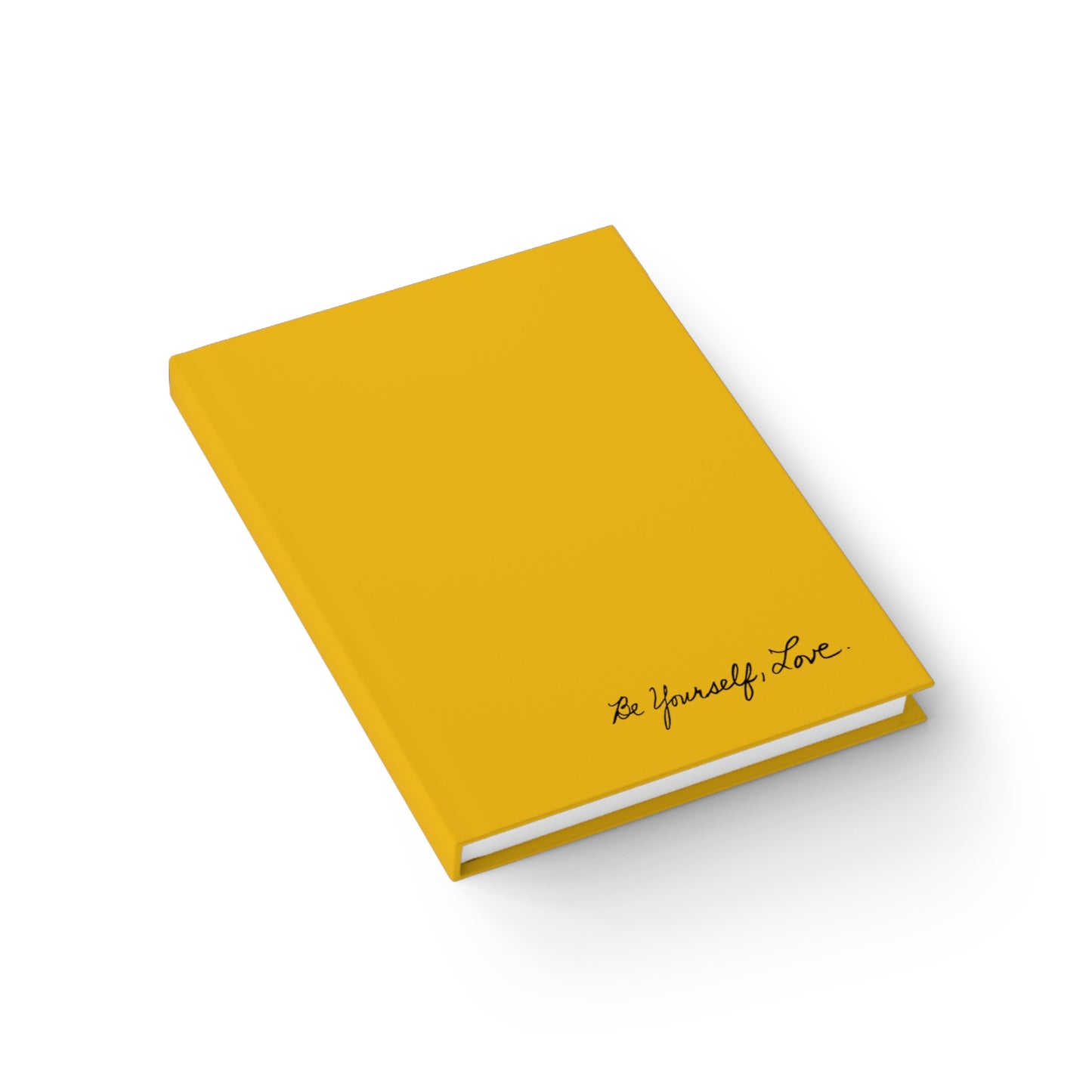 Be Yourself, Love. - The Sunflower Collection Journal - Ruled Line Yellow