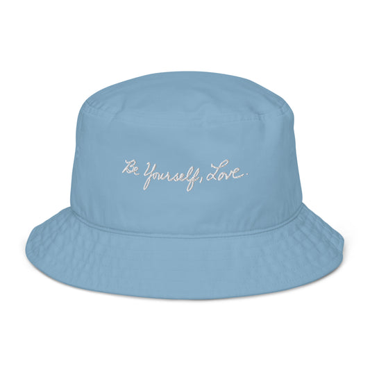BYL Blue Organic Bucket Hat