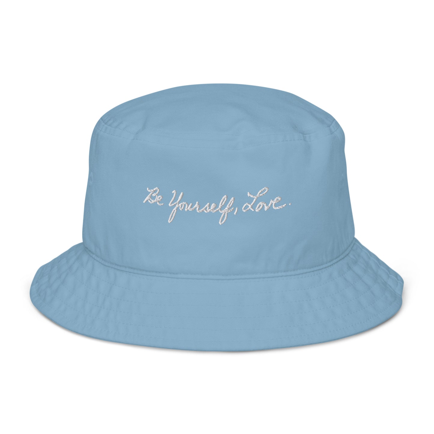 BYL Blue Organic Bucket Hat